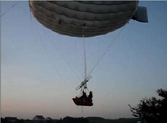 The French pilots' 'flying saucer'