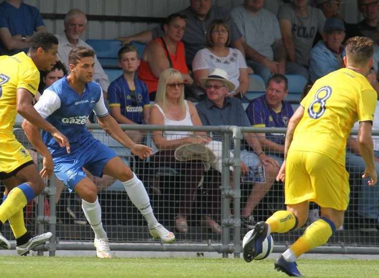 Margate FC striker Mike Thalassitis is missing pre-season games - because he is on ITV 2’s Love Island