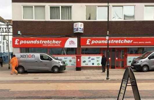 Poundstretcher in Gillingham High Street