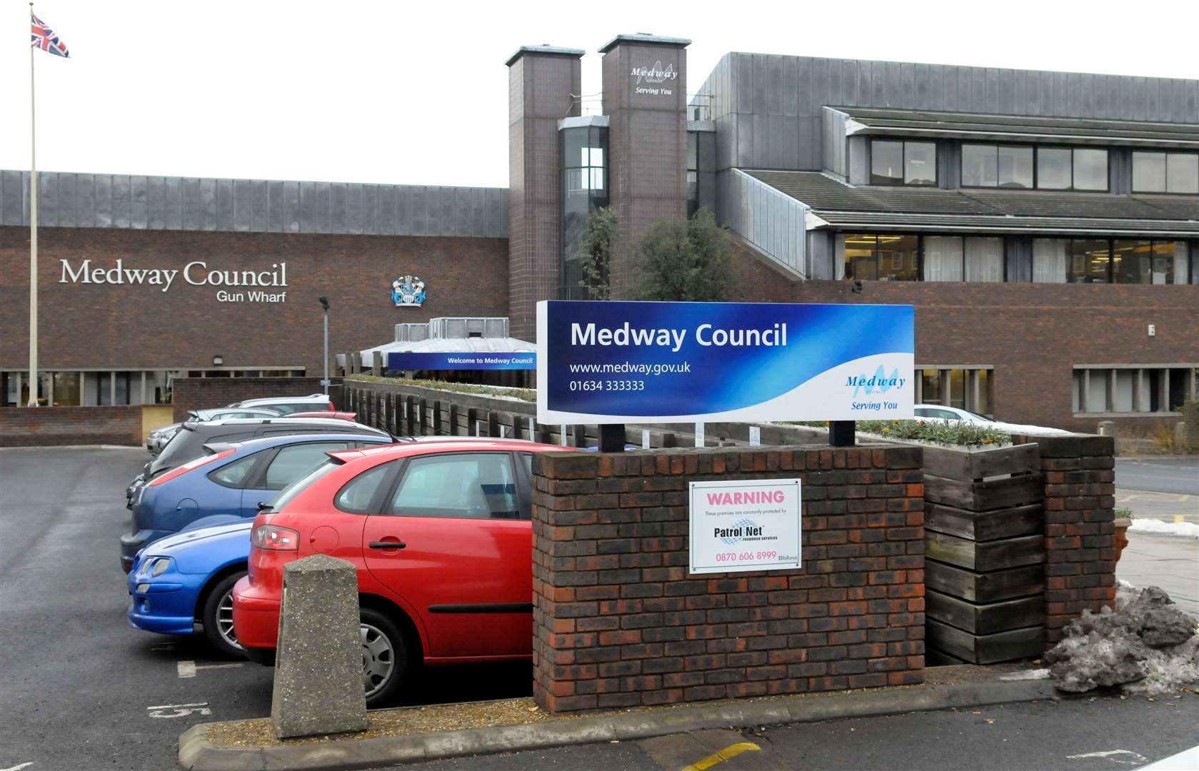 Medway Council offices at Gun Wharf, Dock Road, Chatham.