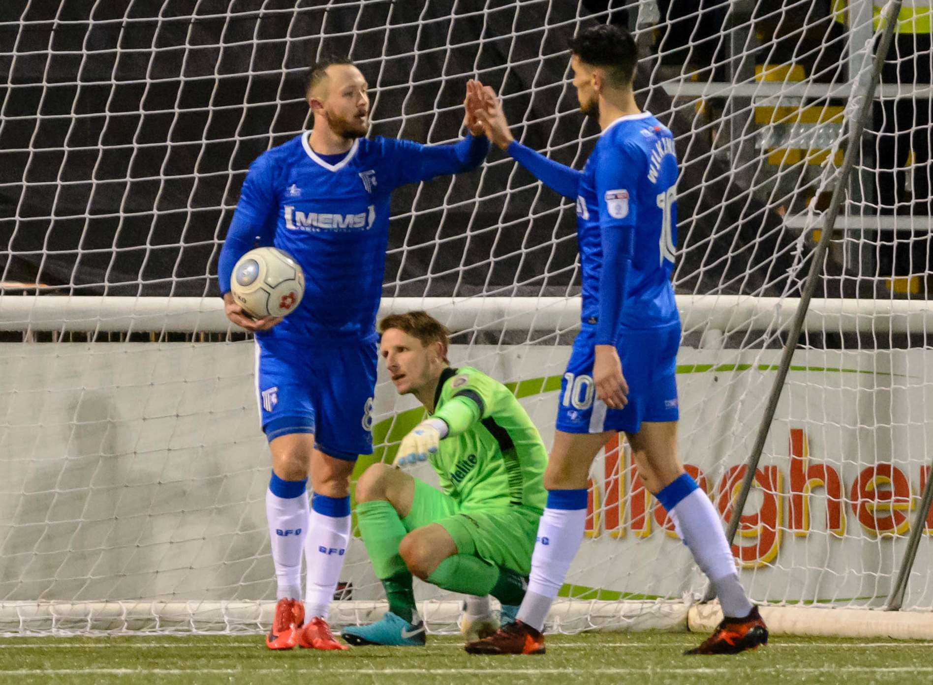 Rhys Murphy scored for the Gills to make it 1-1 Picture: Andy Payton