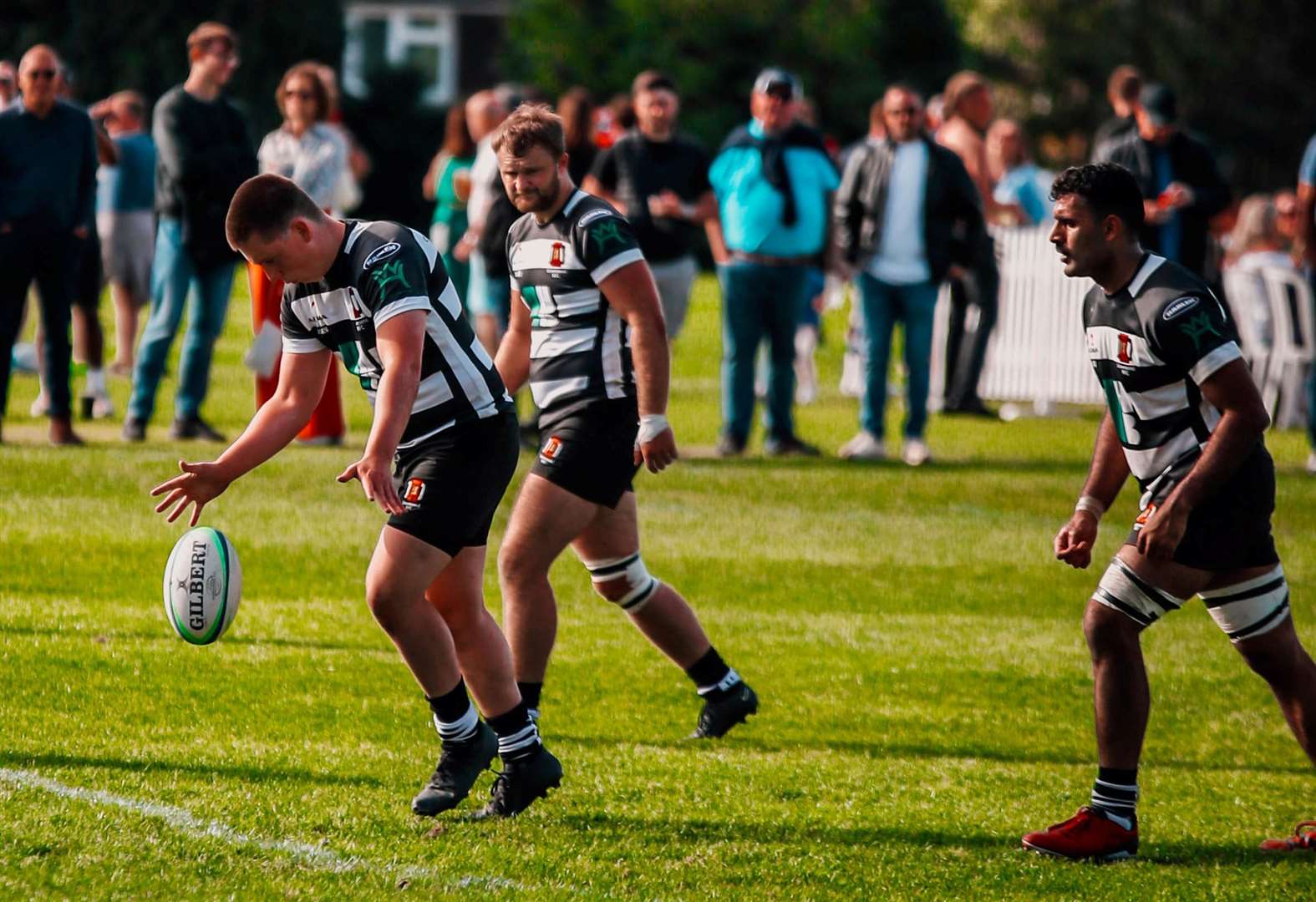 Gravesend's fly-half George Bruce in action at Sidcup. Picture: jp_photographeruk