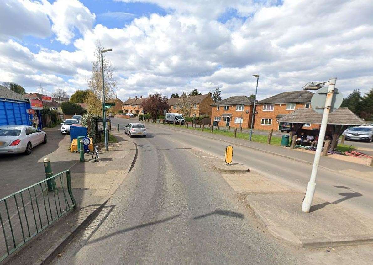 Emergency services were called after a woman was hit by a car in High Road, Wilmington. Picture: Google Maps