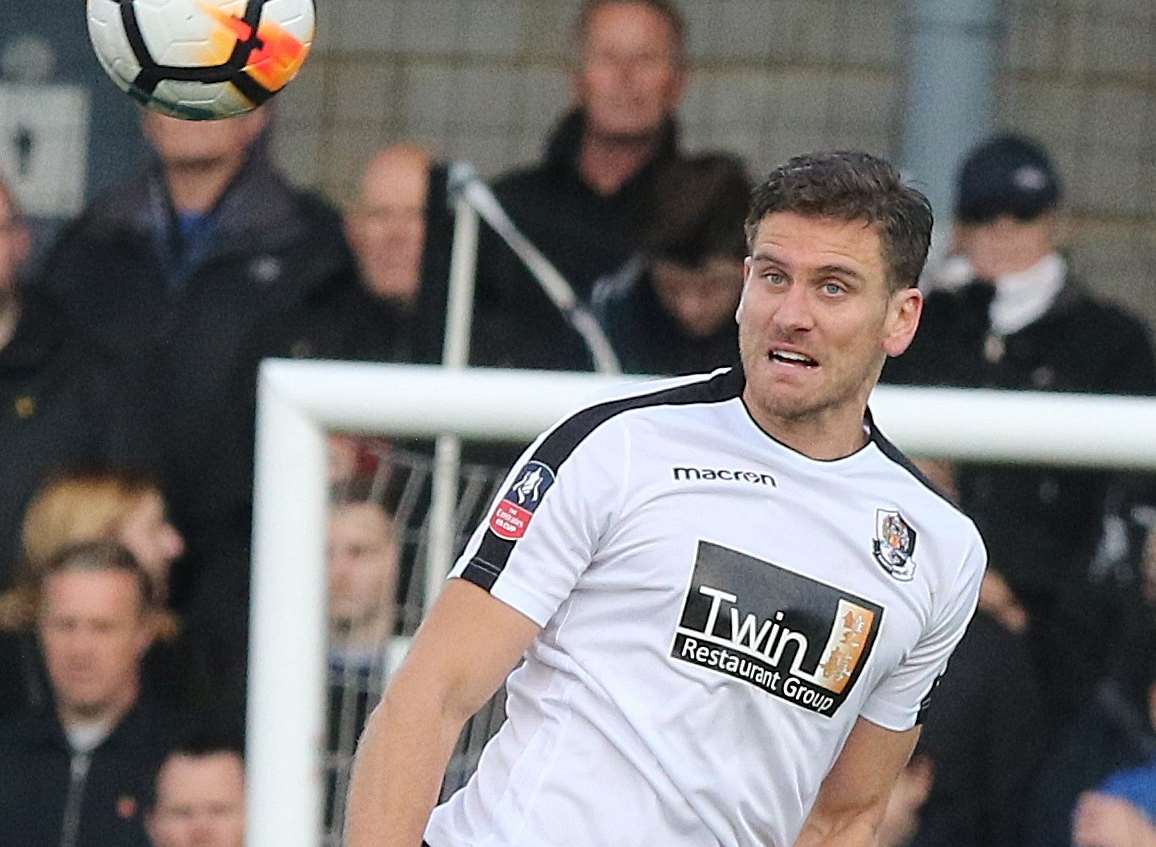 Dartford defender Tom Bonner Picture: Andy Jones