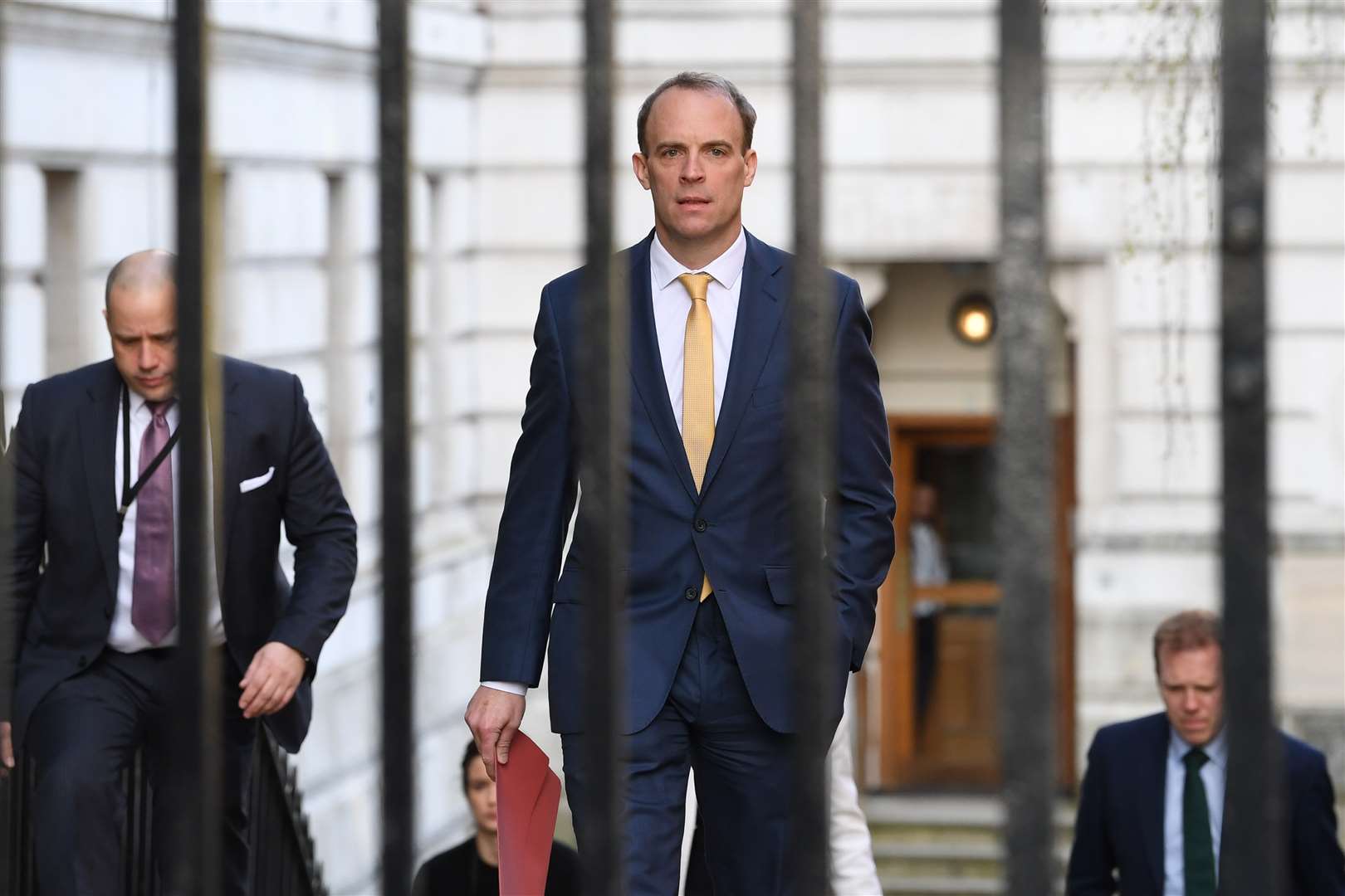 Foreign Secretary Dominic Raab, who is taking charge of the Government’s response to the coronavirus crisis after Prime Minister Boris Johnson was admitted to intensive care (Stefan Rousseau/PA)