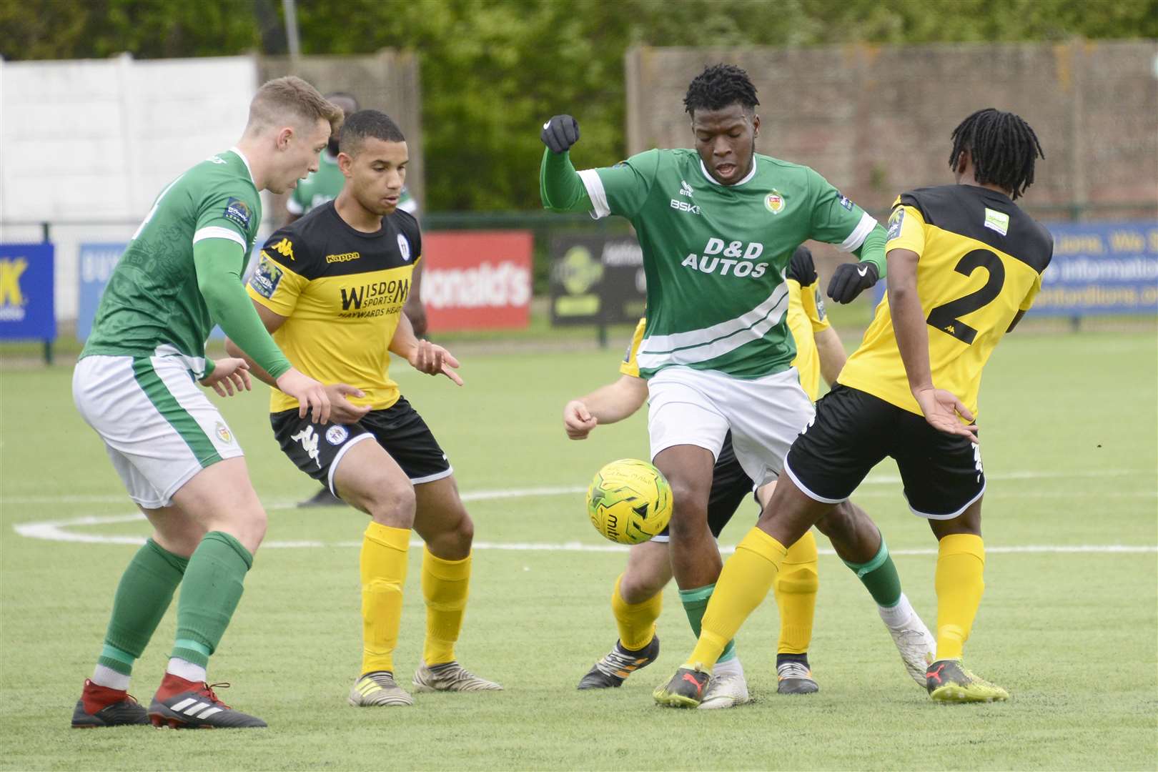 Ashford beat Haywards Heath 5-0 in their final league game on Saturday Picture: Paul Amos