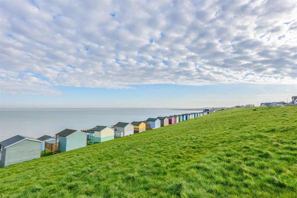 The stunning Tankerton slopes just outside this five-bedroom home. Picture: Christopher Hodgson