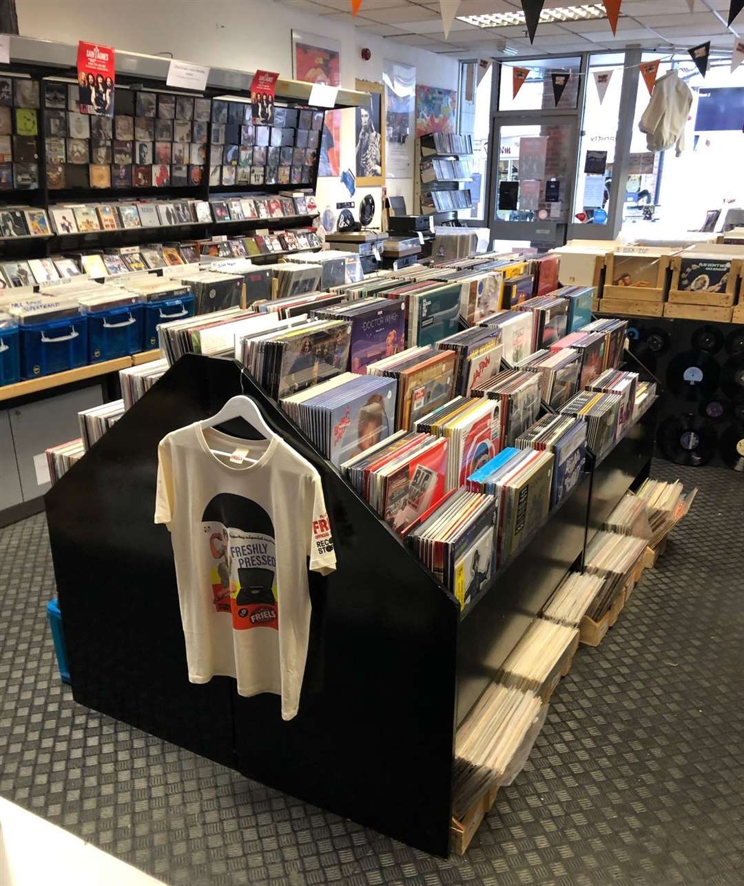 The Record Store in Ashford is preparing to welcome back customers when the lockdown is lifted.