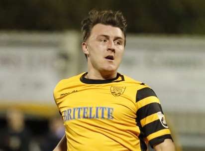 Maidstone United forward Alex Flisher Picture: Matthew Walker