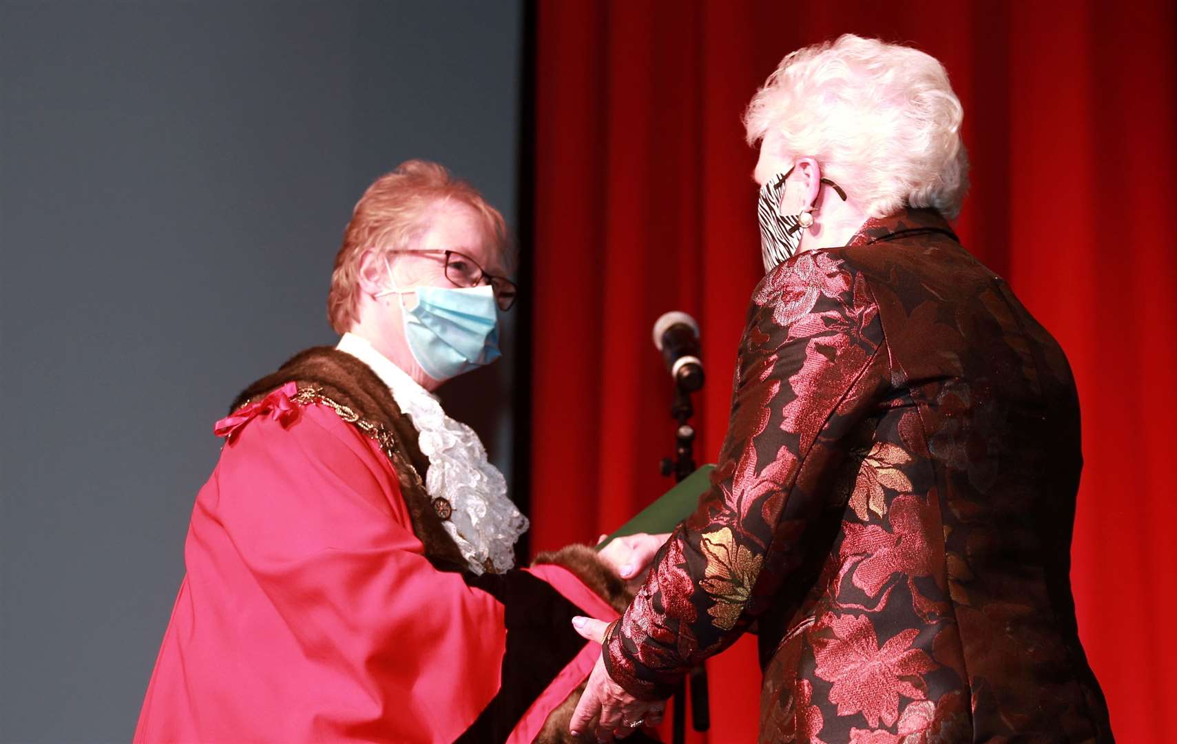 Greta Goatley is admitted as an Alderman of the Borough. Pictures Phil Lee/Gravesham council