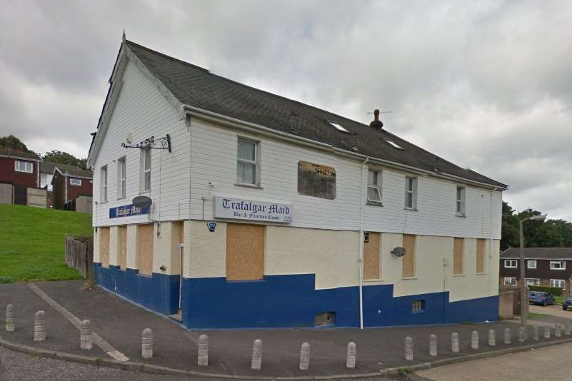 The Trafalgar Maid, Warner Street, Chatham. Picture: Google Street View