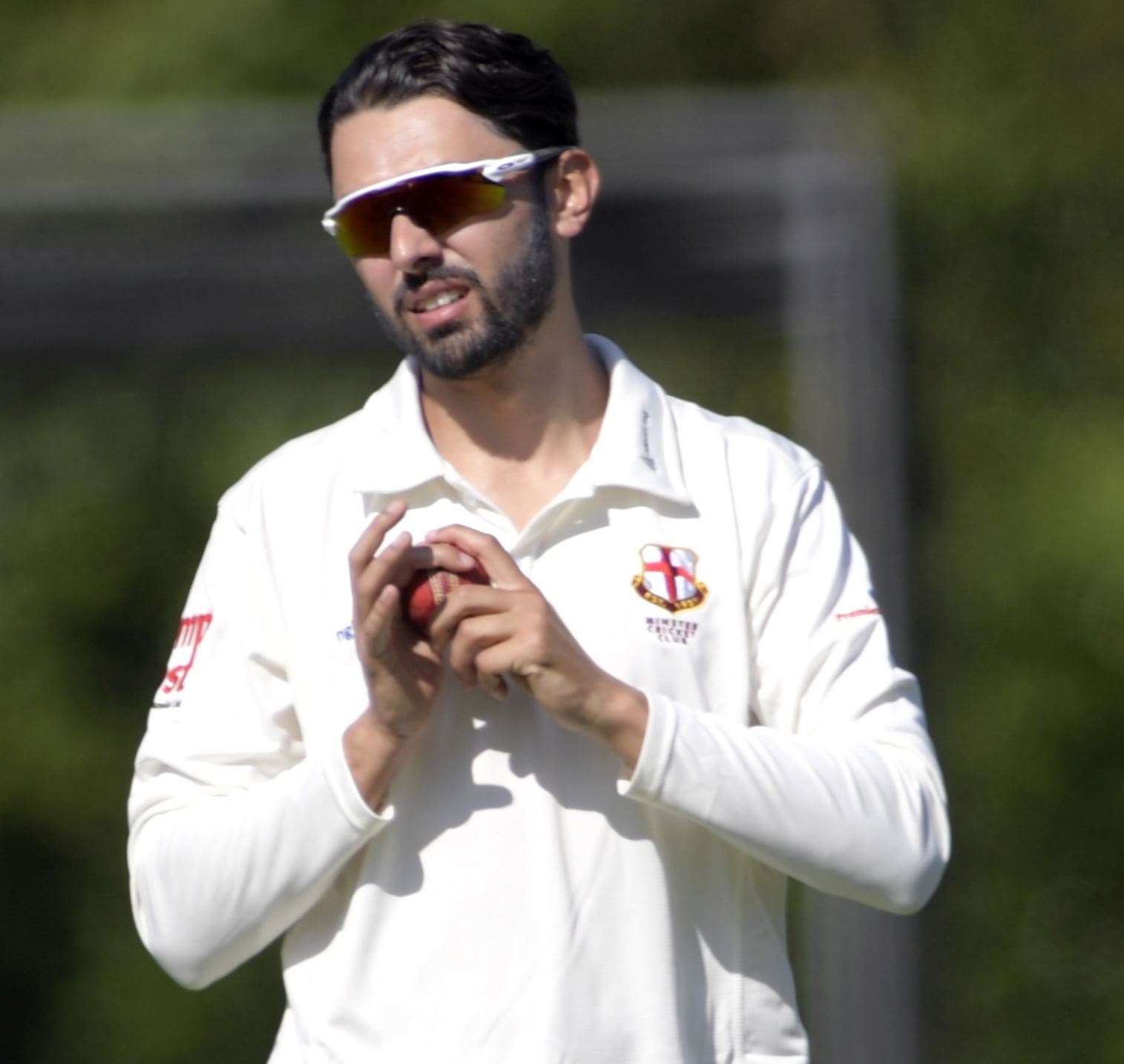 Aron Nijjar struck a half-century for Minster in their win over Blackheath. Picture: Barry Goodwin