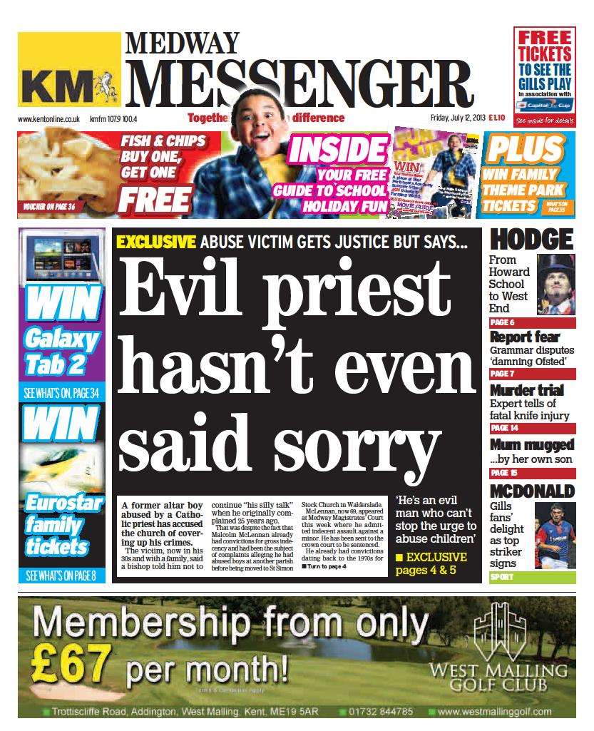 Medway Messenger, Friday, July 12