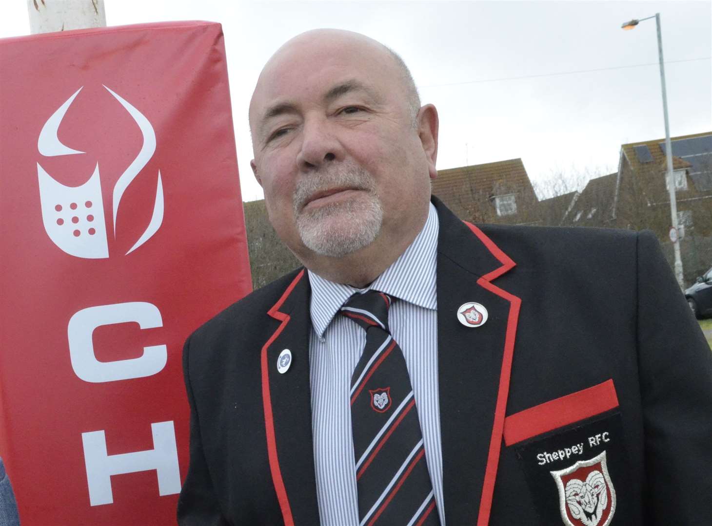 Sheppey's outgoing president Gerry Lawson Picture: Bob Kitchin