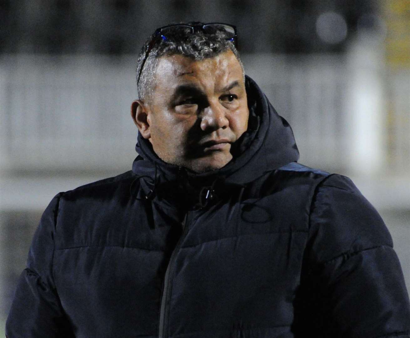 Maidstone United manager Hakan Hayrettin Picture: Steve Terrell