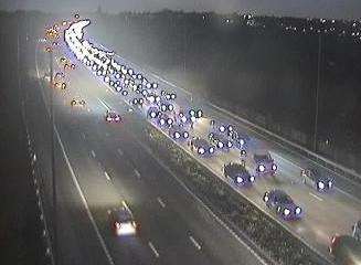 A2 crash near Bean. Picture: Highways England