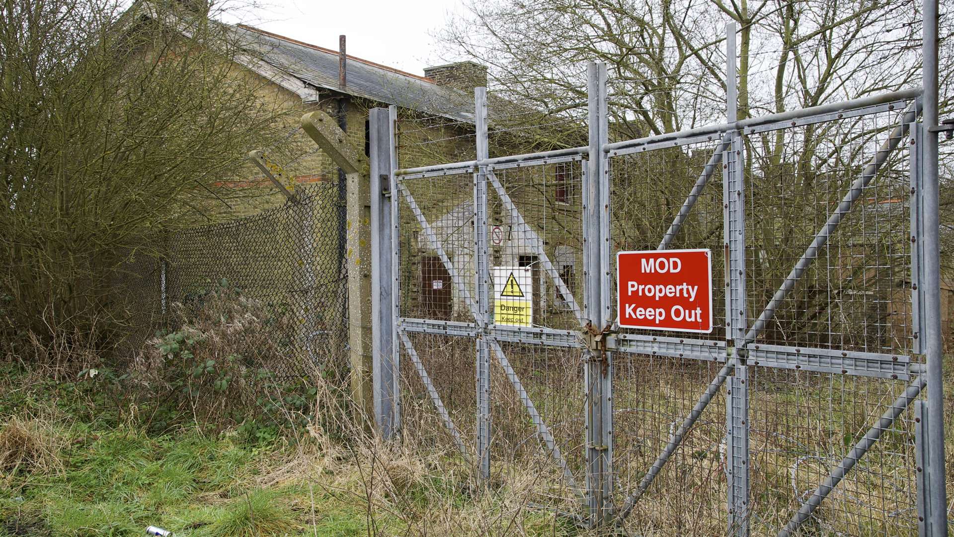 Views of the former Lodge Hill army camp in Chattenden