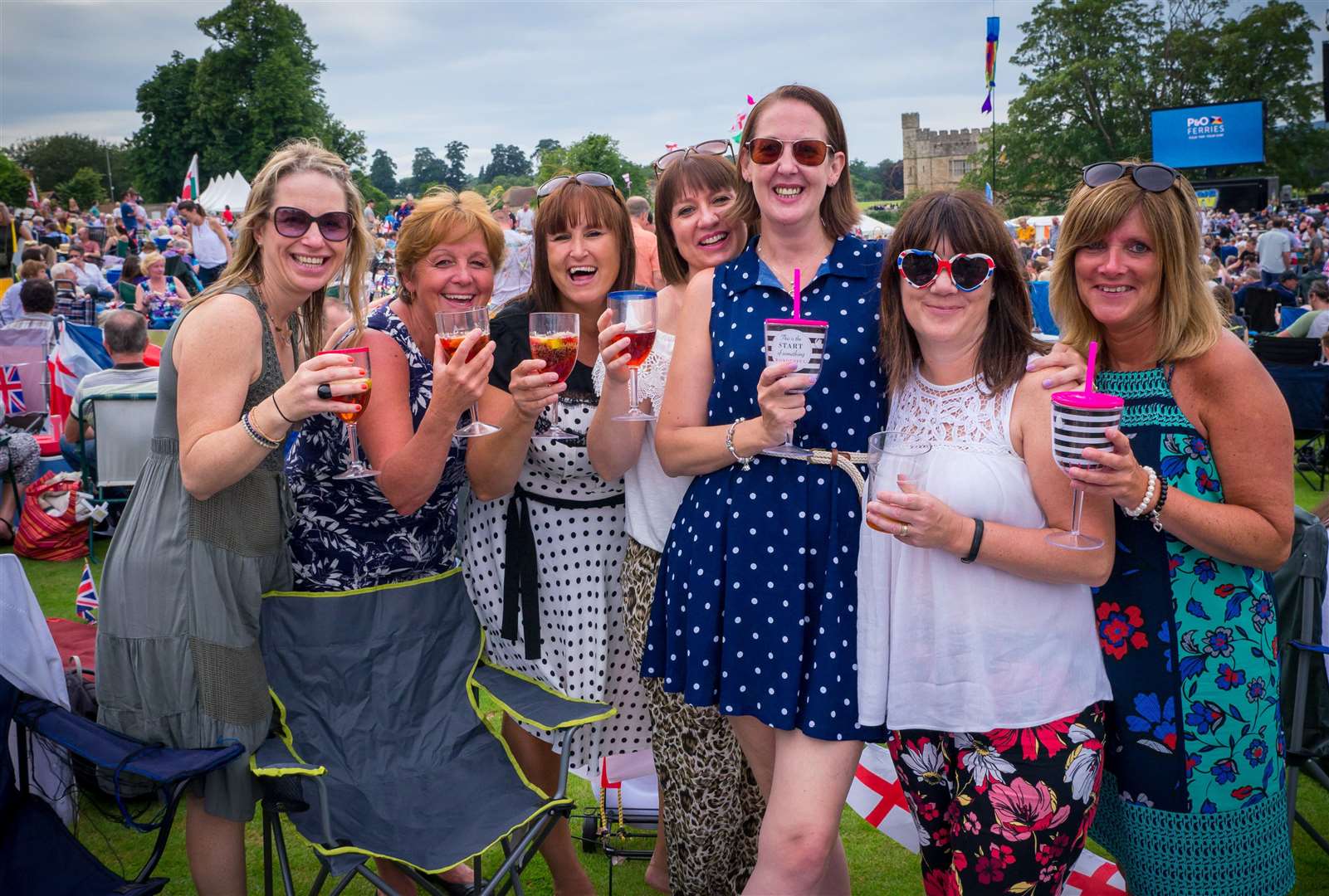 Visitors can enjoy a picnic while they watch the entertainment. Picture: Big Plan Group