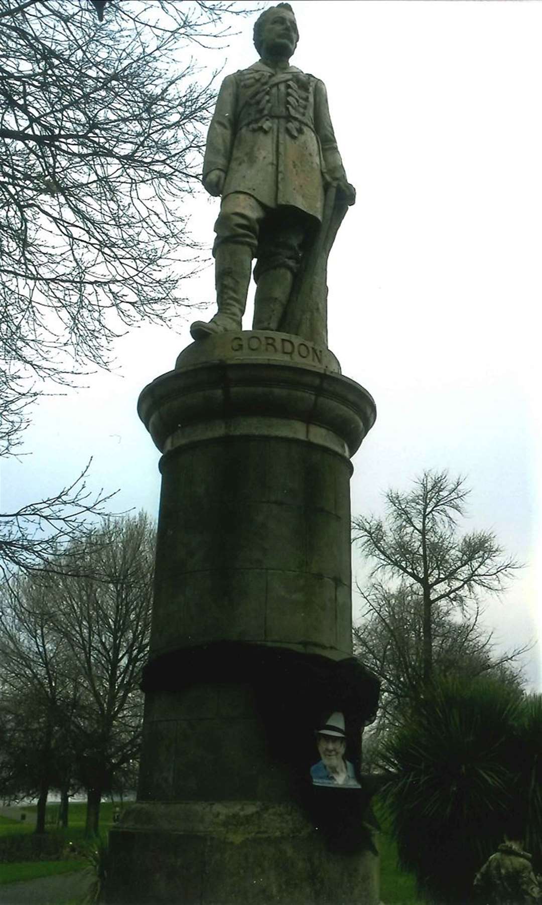 A statue was erected in his honour shortly after General Gordon's death while serving as Governor-General in Sudan. He died during a siege on Khartoum in January 1885. Picture: Mick Wenban