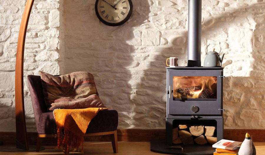 Is a roaring fire on a wood burning stove bad for us? This Kent company says they’re not.