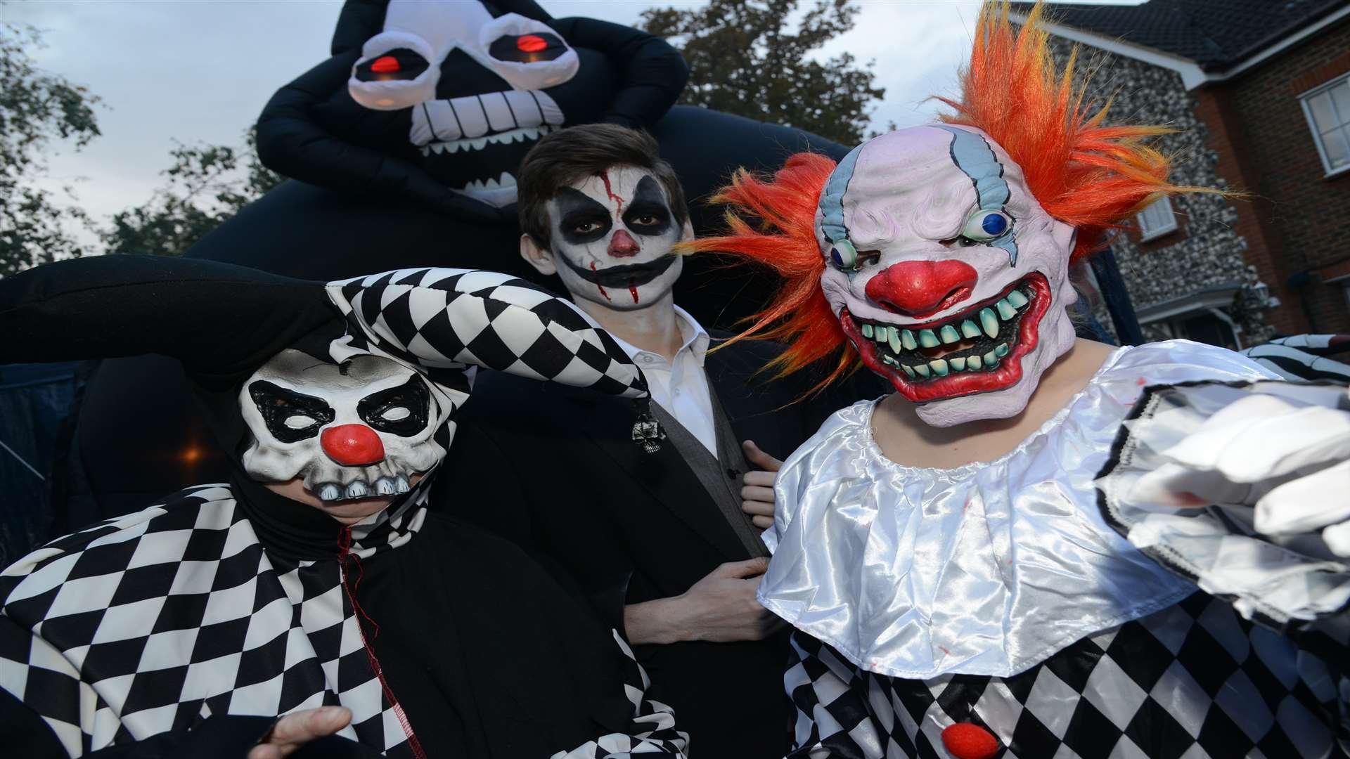 Linda Oussalah has created a Halloween house for the sixth year running