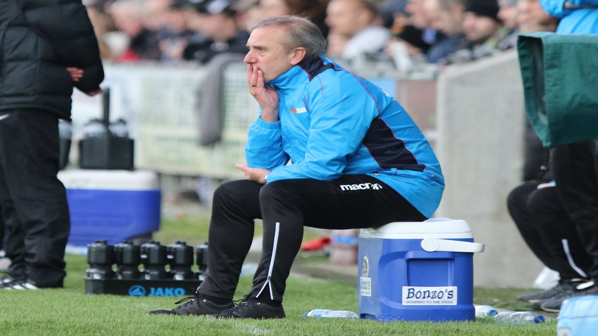 Dartford manager Tony Burman Picture: Andy Jones