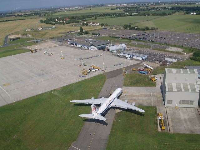 The sprawling Manston site