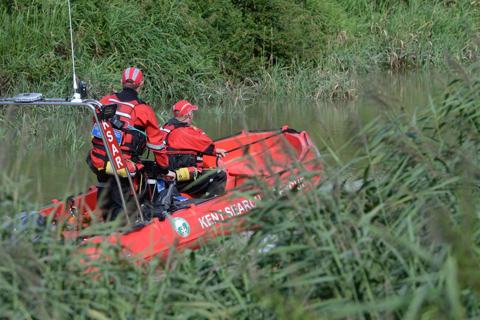 The emergency services have been searching for the six-year-old for three days