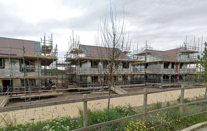 New homes being built at Ebbsfleet Garden City. Picture: Google