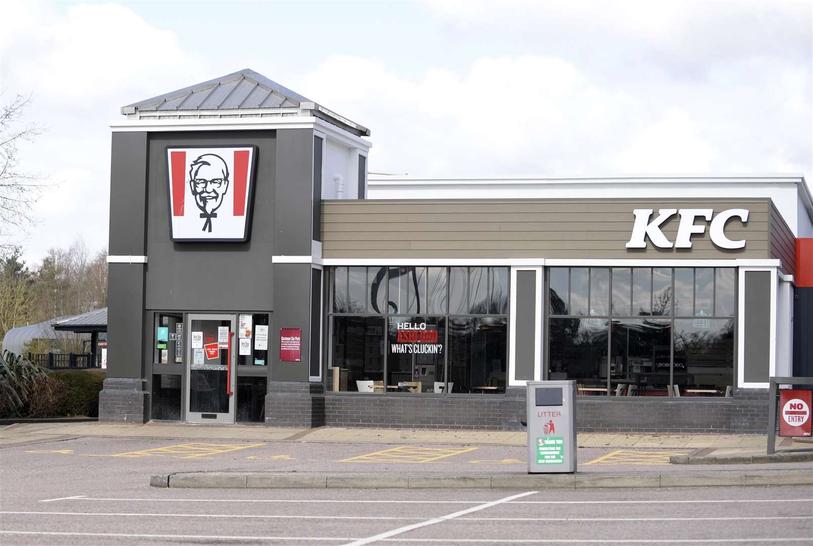 Eureka Park's KFC is now open for drive-thru. Picture: Barry Goodwin