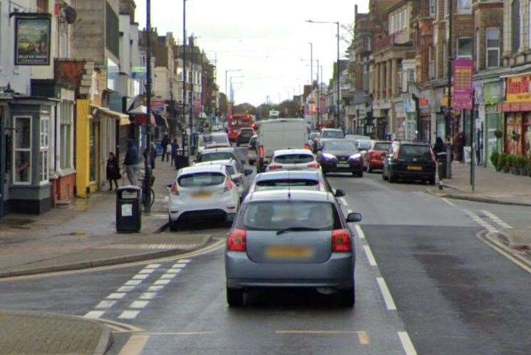 Mr Piper was injured in Northdown Road, Cliftonville, Margate. Picture: Google