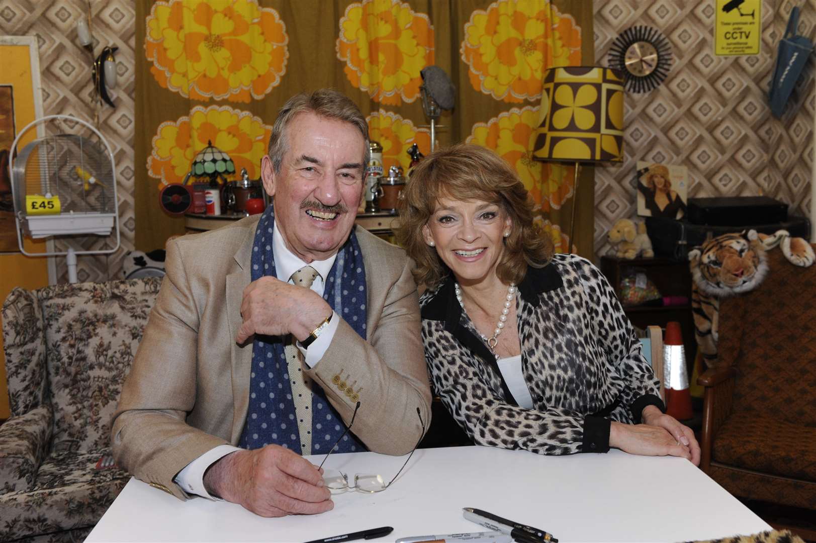 Veteran actor John Challis will be coming to Ashford on April 17, 2021