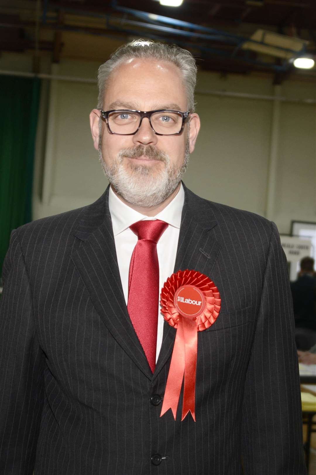 Ashford Stour Centre Local election count. Cllr Diccon Spain.Picture: Paul Amos. (9605760)