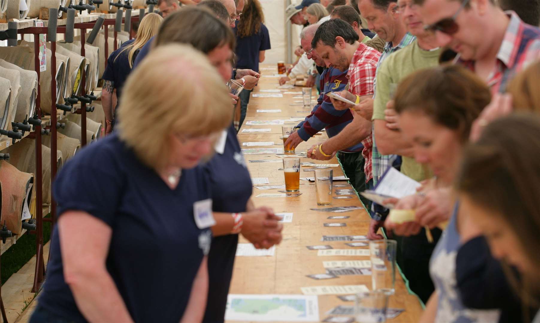 The CAMRA East Malling Beer and Cider Festival will be going ahead with extra shuttle buses. Picture: Martin Apps