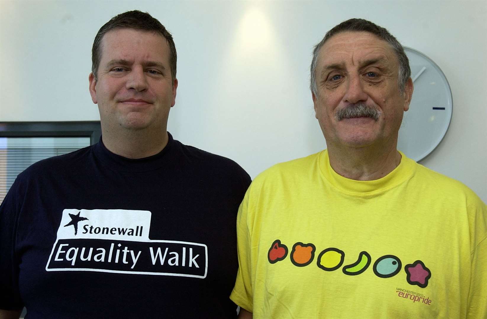 Martin Lammas, left, and Andrew Brettell set up Pride in Canterbury but hit out at Canterbury City Council when they moved to Norwich.