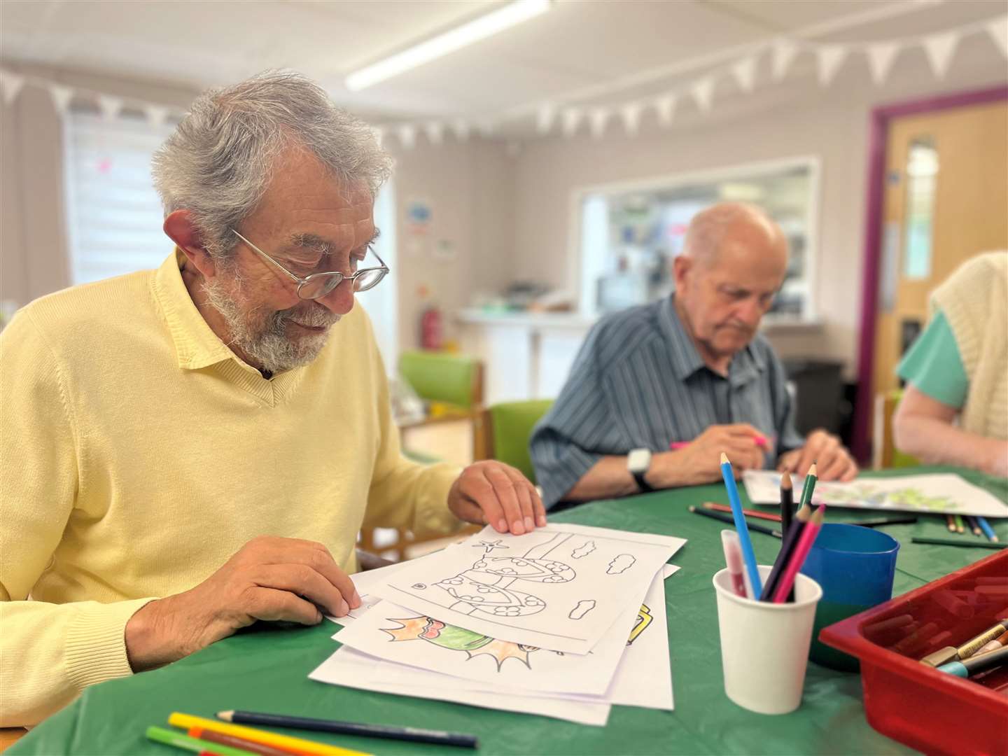 The building also hosts a day care centre and other services. Picture: ADSS