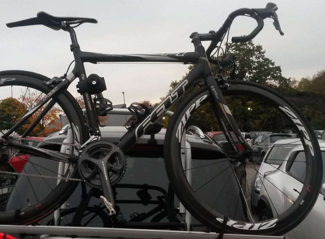 A black Felt F1 bike. Picture: Kent Police