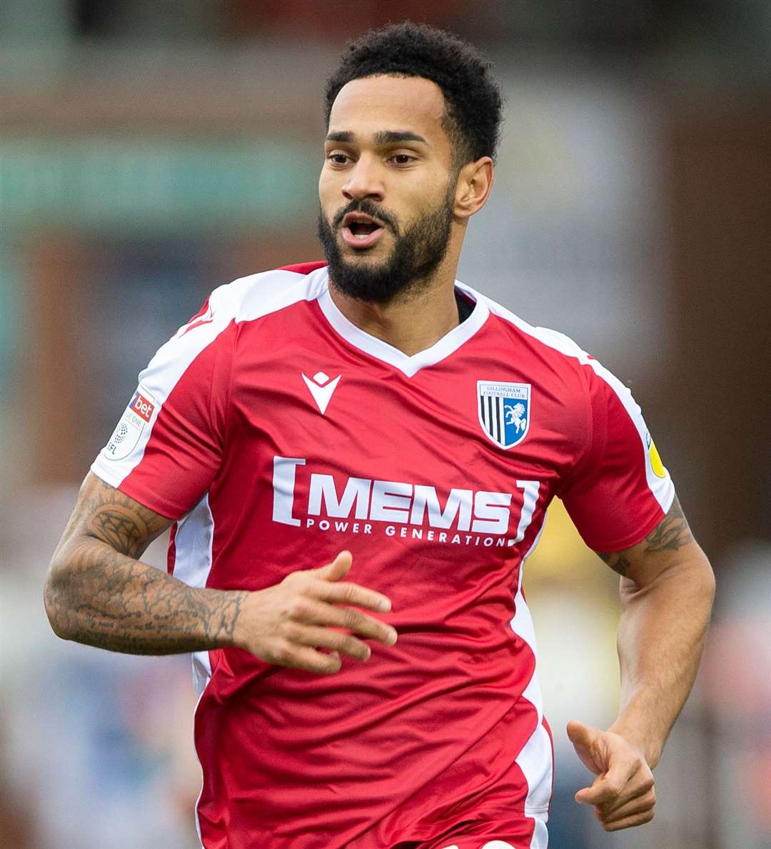 Jordan Roberts added quality to Gills' attack at Peterborough Picture: Ady Kerry