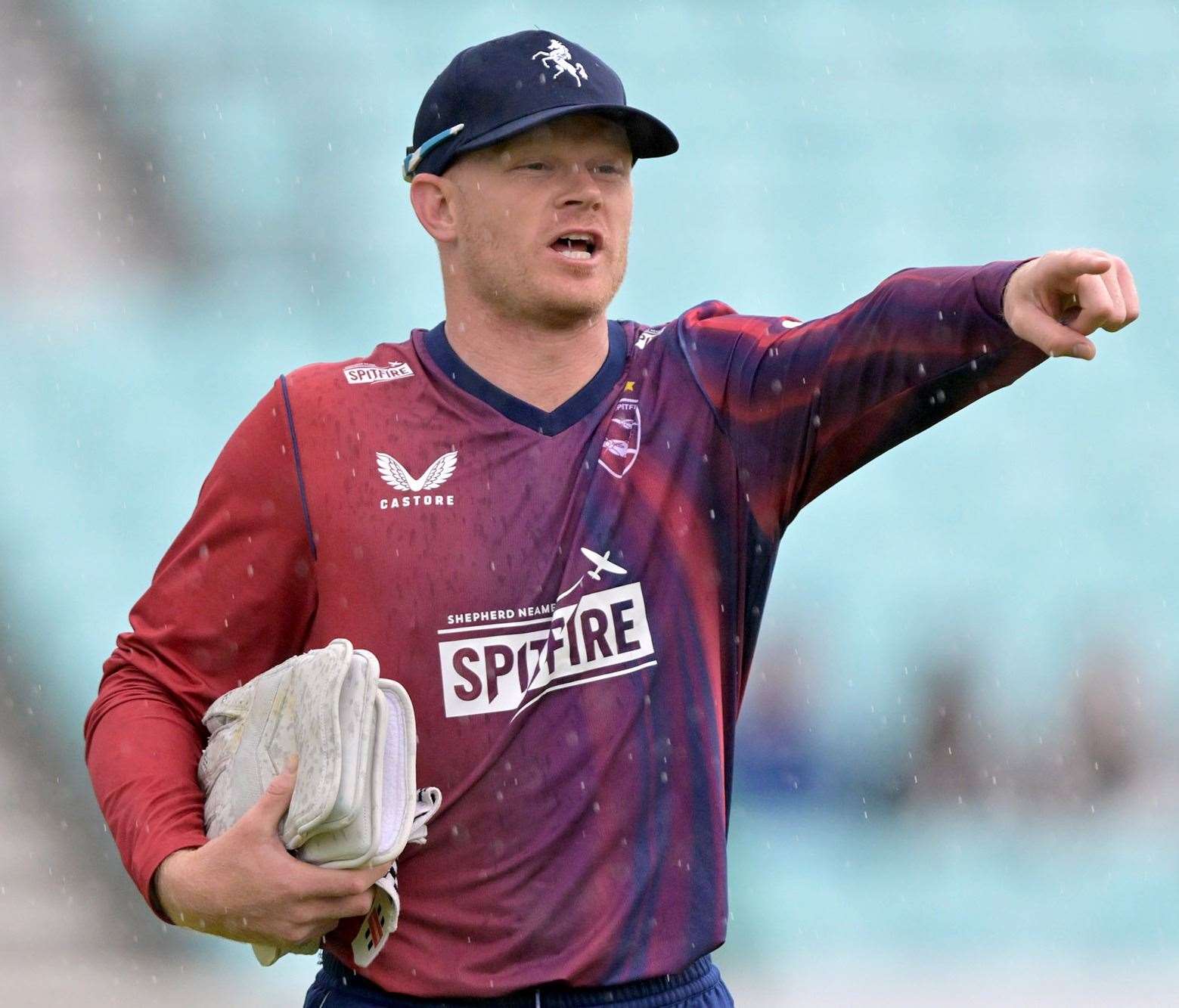 Sam Billings - the Spitfires skipper top scored for them with 33 off 17 balls but it wasn’t enough again. Picture: Keith Gillard