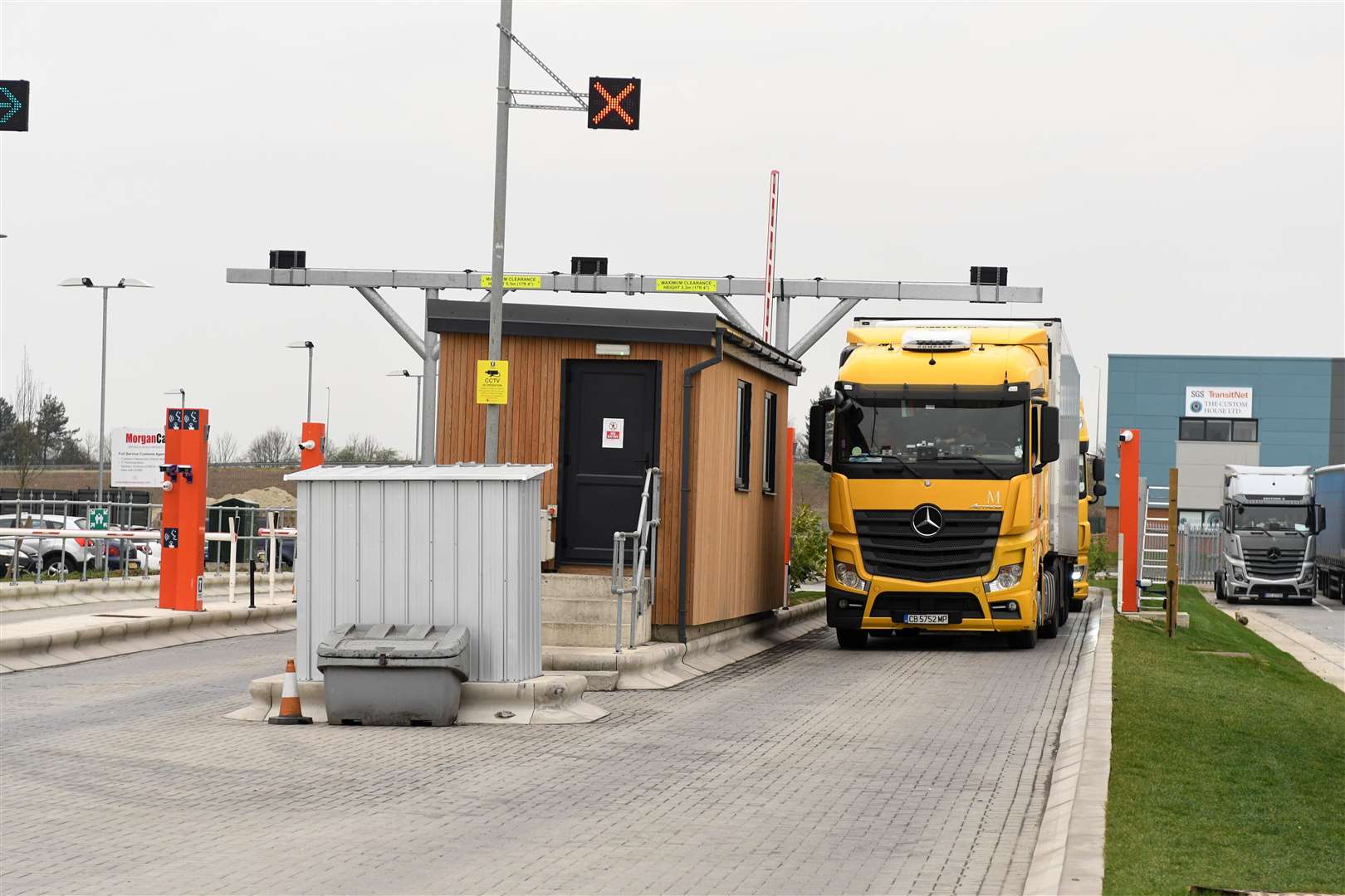 ANPR cameras track how many spaces are available. Picture: Barry Goodwin