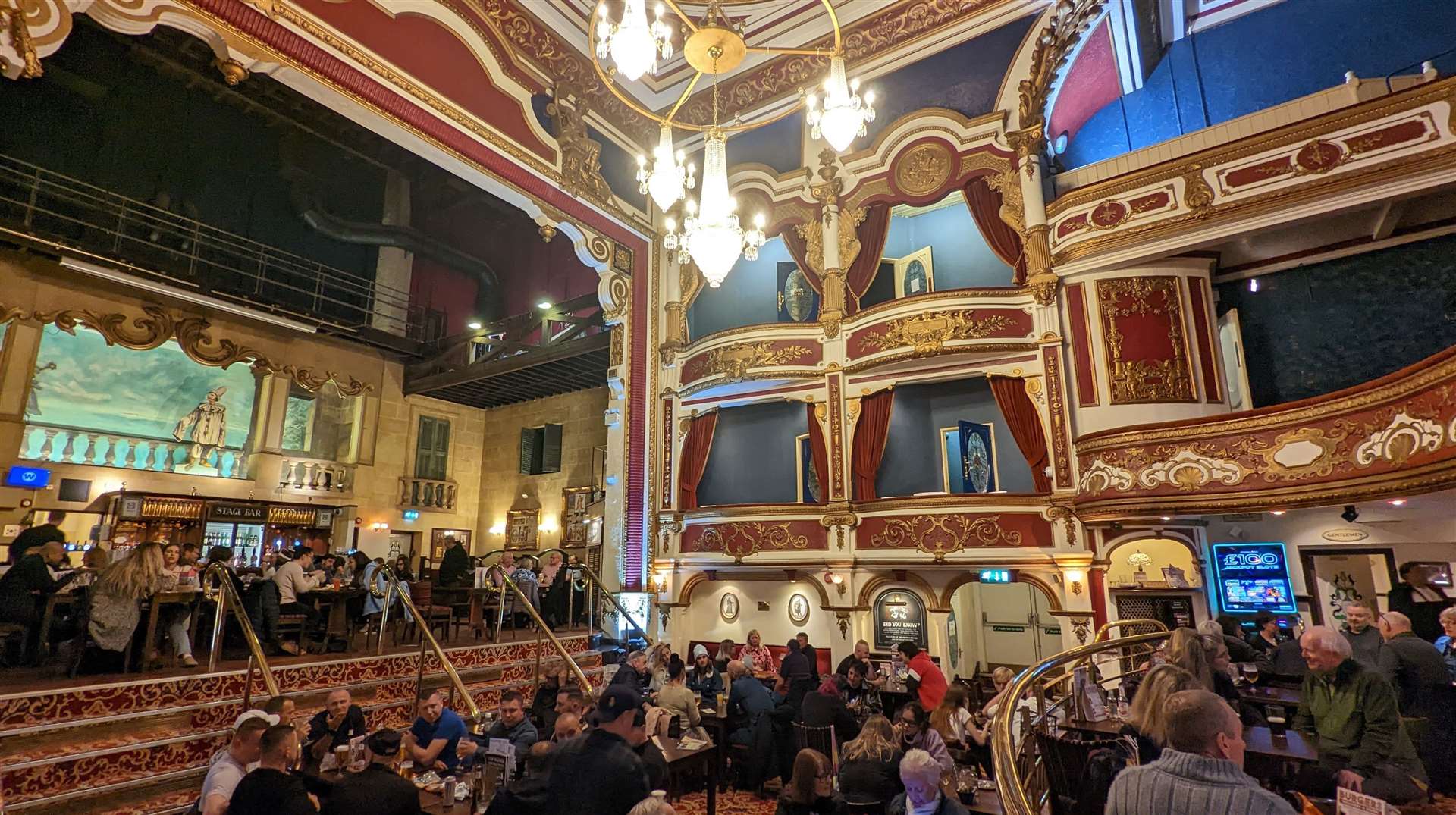 Inside The Opera House in Tunbridge Wells