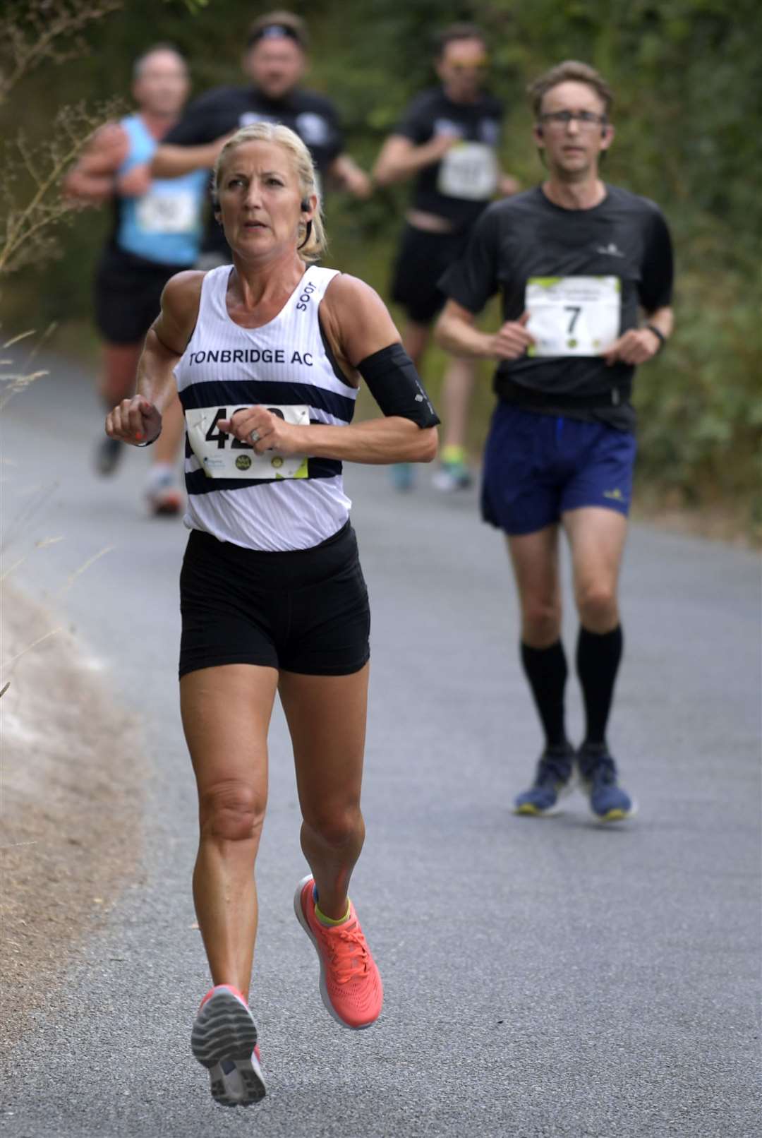 Making another stride towards the finishing line. Picture: Barry Goodwin