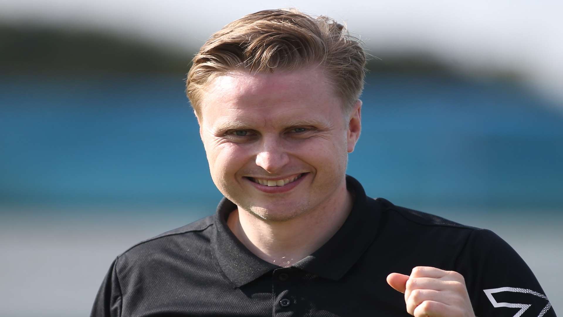 Sittingbourne manager Nick Davis Picture: John Westhrop