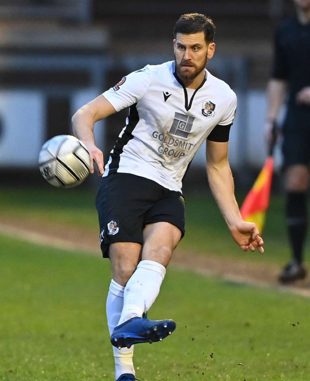 Dartford skipper Tom Bonner's resolve remains strong despite his side's stuttering form Picture: Keith Gillard