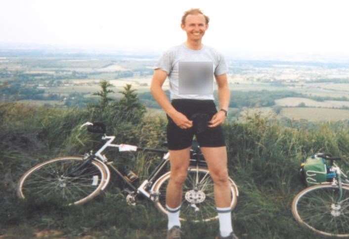 David Fuller while out on a cycle ride