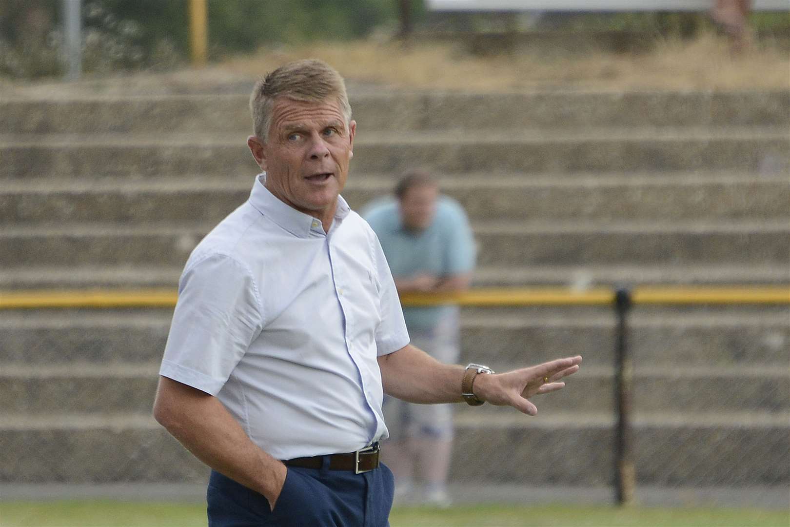 Dover manager Andy Hessenthaler. Picture: Paul Amos