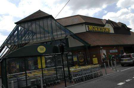 Morrisons in Coldharbour Road, Northfleet