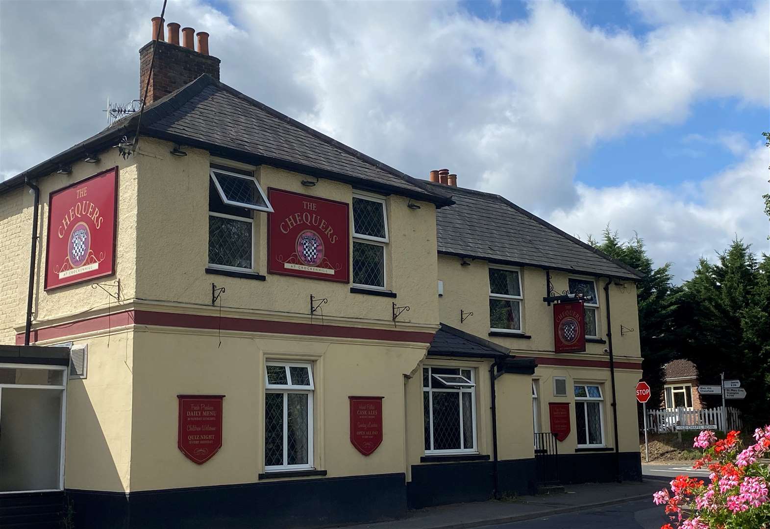 The Chequers in Cray Road, Crockenhill