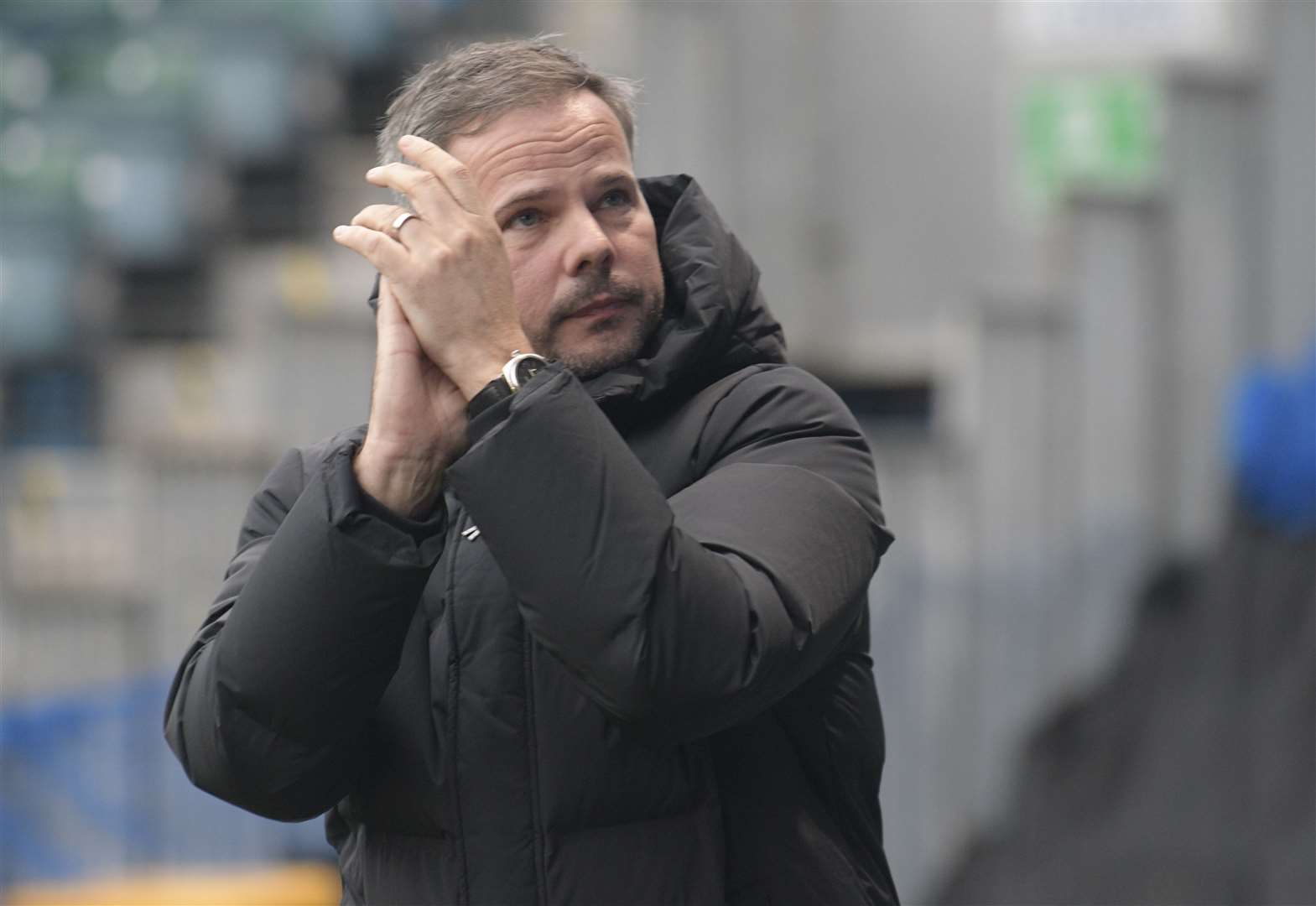 Gillingham head coach Stephen Clemence is looking forward to the cup challenge against Charlton Picture: Barry Goodwin