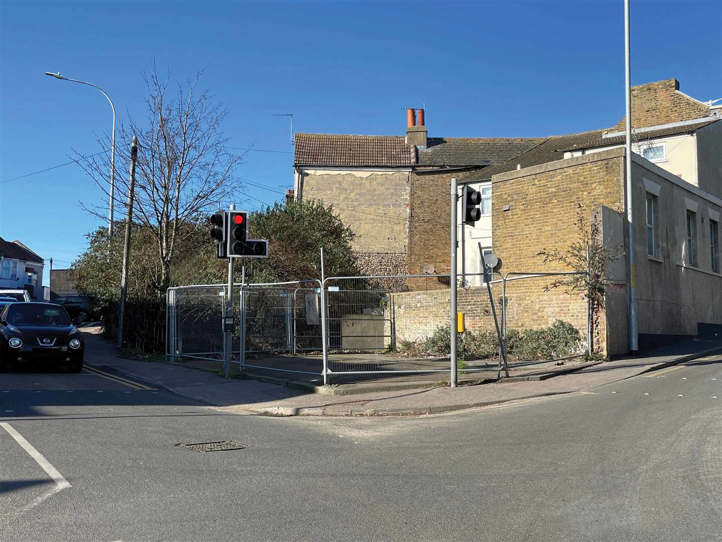 Land next to Shah Place in Ramsgate. Picture: Clive Emson